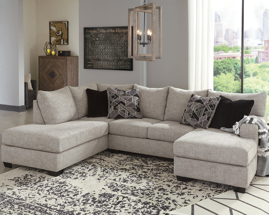 Megginson Benchcraft 2-Piece Sectional with Chaise