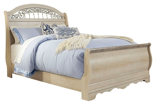 Catalina Sleigh Bed Signature Design 5-Piece Bedroom Set