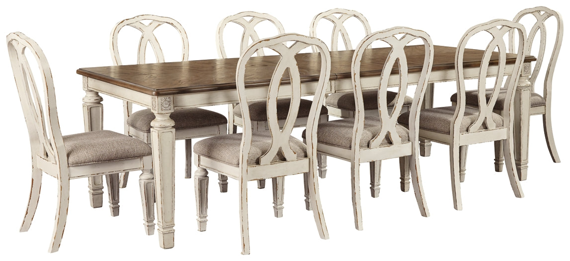 Realyn Signature Design 9-Piece Dining Room Package