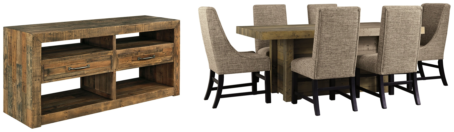 Sommerford Signature Design 8-Piece Dining Room Package