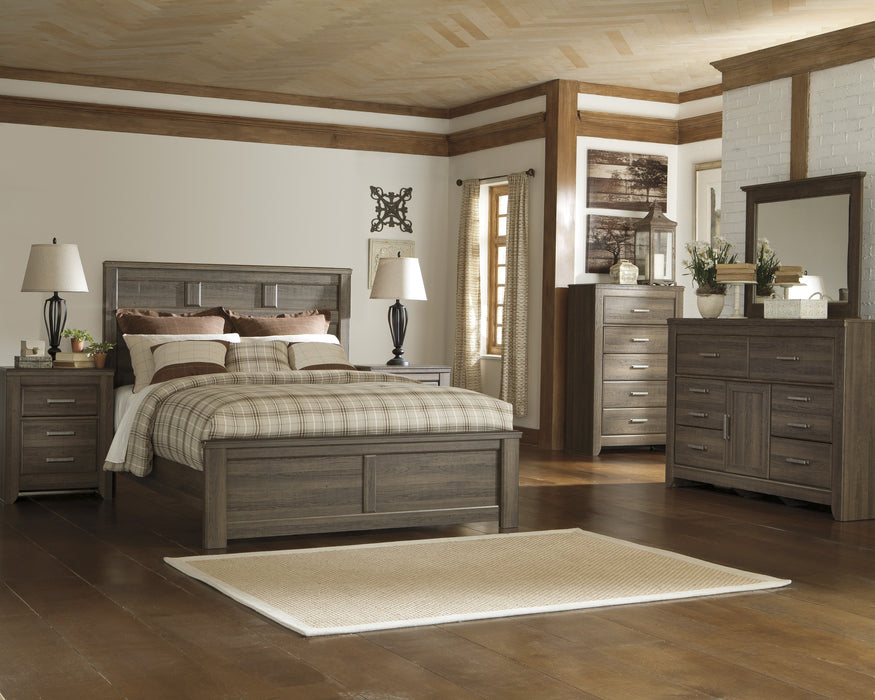 Juararo Panel Bed Signature Design 5-Piece Bedroom Set