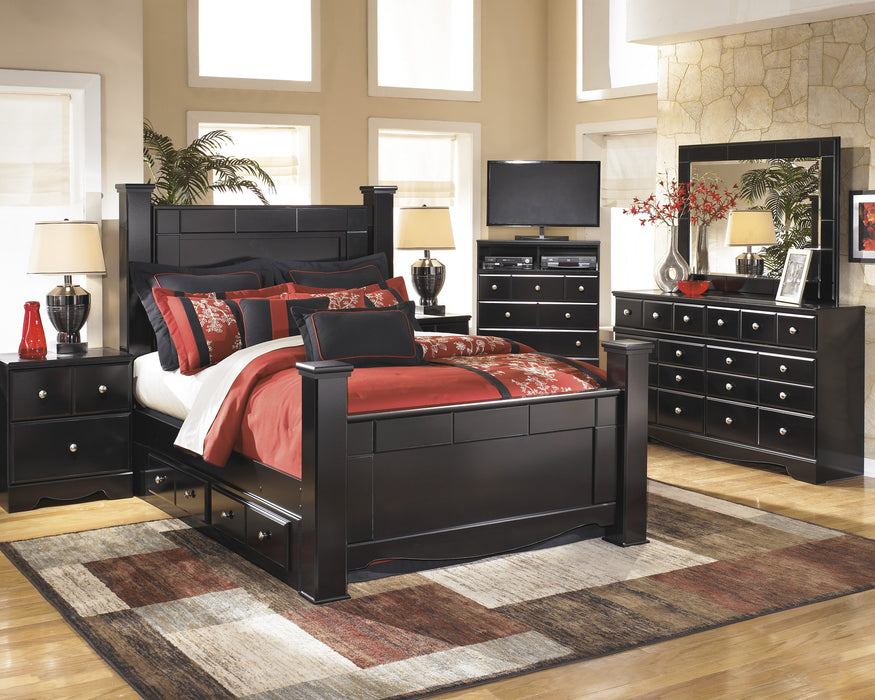 Shay Signature Design 5-Piece Bedroom Set with 2 Storage Drawers